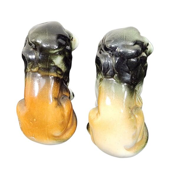 VTG MINI LION FIGURINE SET BONE CHINA CERAMIC PORCELAIN HAND PAINTED TAIWAN - Picture 3 of 6